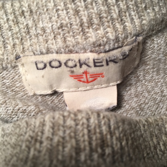 Grey Dockers Pullover Sweater - Picture 2 of 2